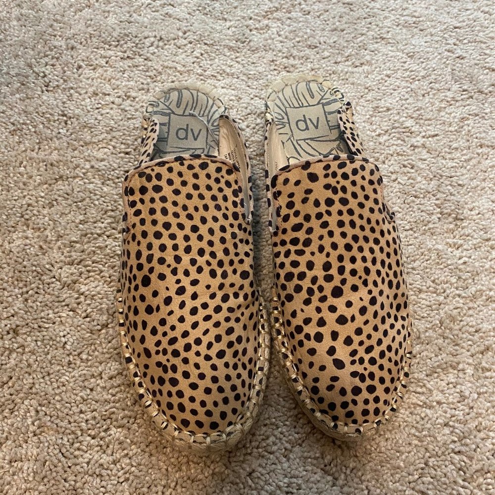 DV Target Leopard Mule Espadrilles